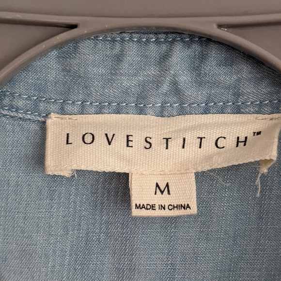 Denim short sleeve dress - Picture 3 of 3